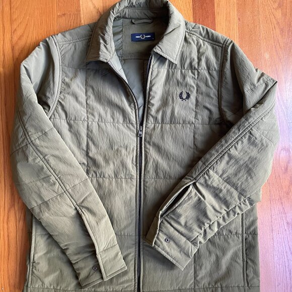 Fred Perry London Men's Quilted Jacket - Picture 2 of 4